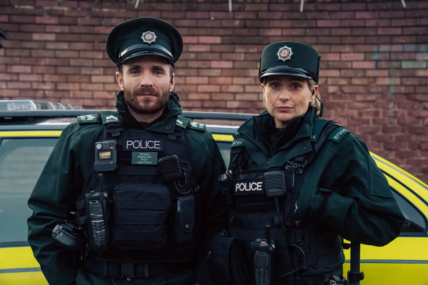 Martin McCann as Sergeant Stevie Neil in Blue Lights Season 4