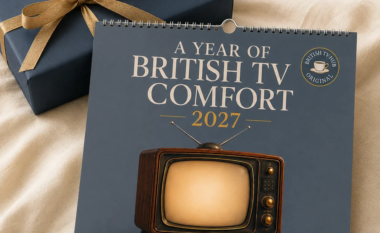 2027 British TV Inspired Wall Calendar