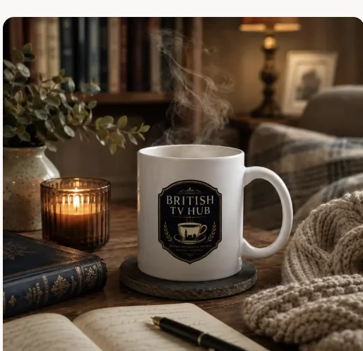 British TV Hub ceramic mug