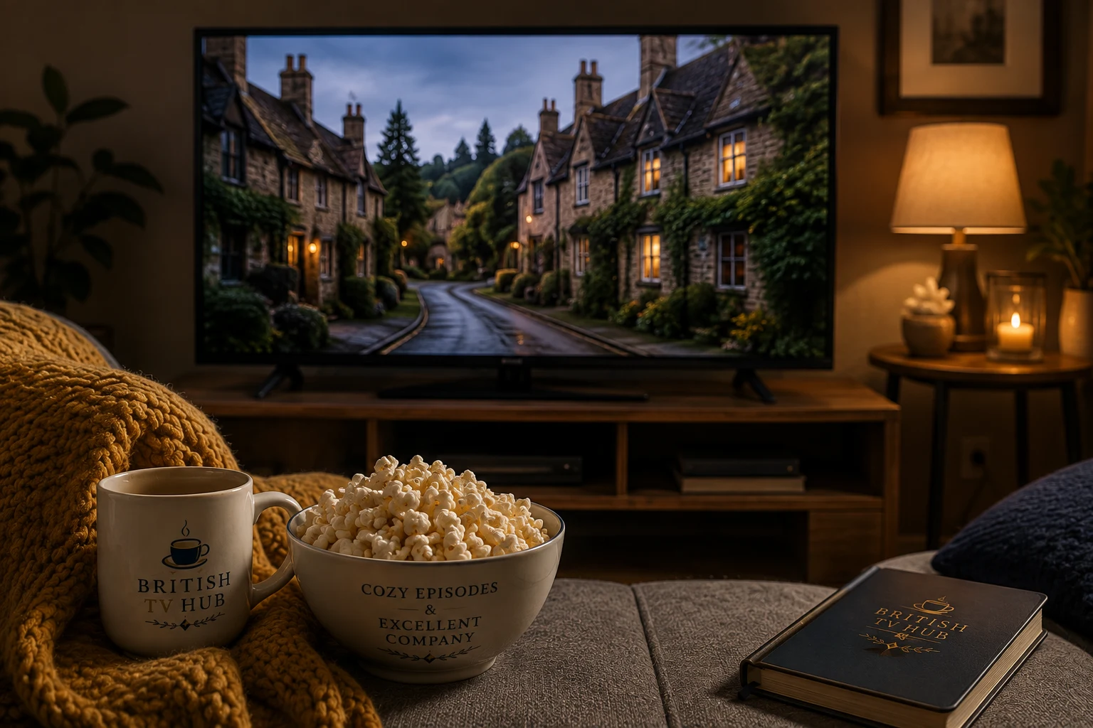 Sharing British TV Hub on social media
