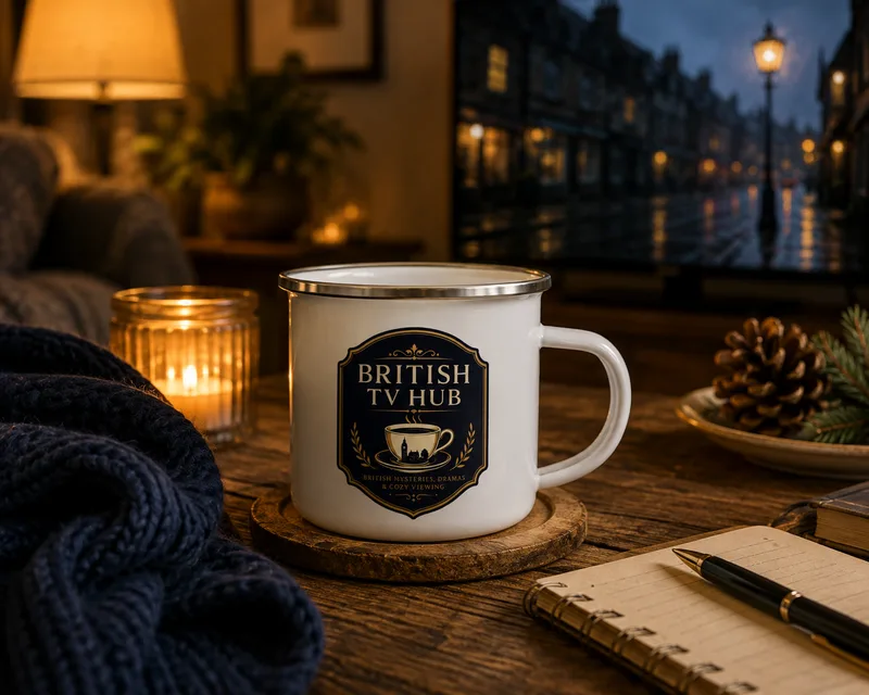 British TV Hub Enamel Mug