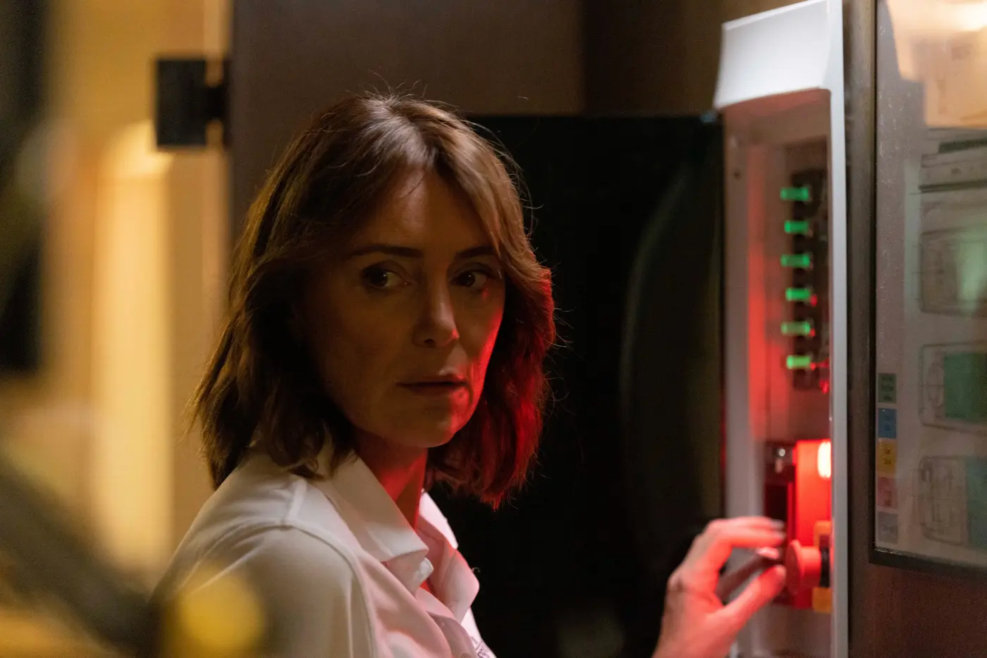 Keeley Hawes as Julie in The Assassin