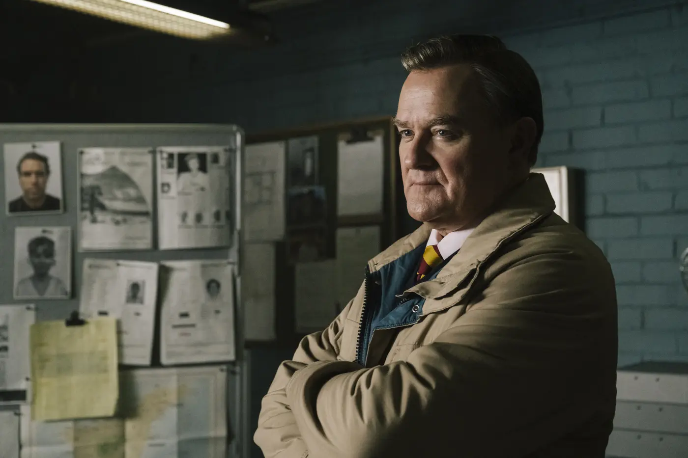 Hugh Bonneville as DCS Brian Boyce in The Gold Season 2